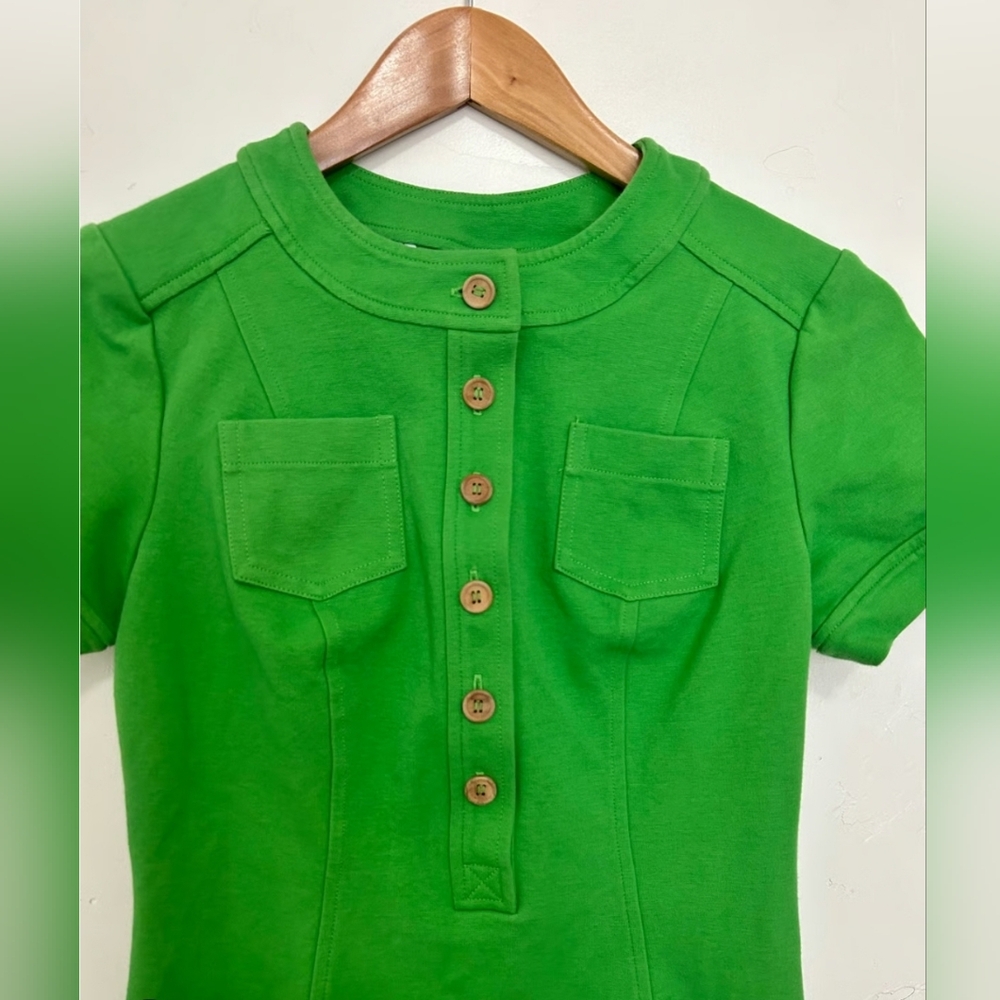 Diane Von Furstenberg Green Dress Size 4